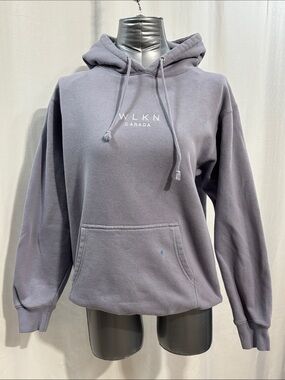 WLKN Canada Women's Hooded Sweatshirt in Light Purple Small 341 comfort